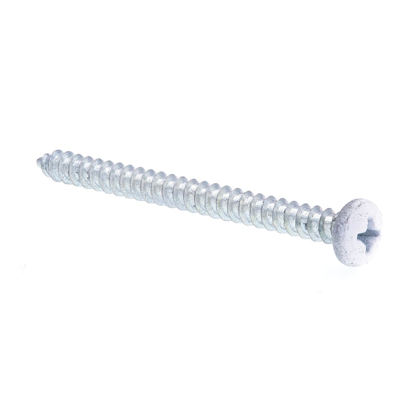 Prime-Line Sheet Metal Screw, #8 x 2 in, Zinc Plated Pan Head Phillips Drive, 25 PK 9154965 - main